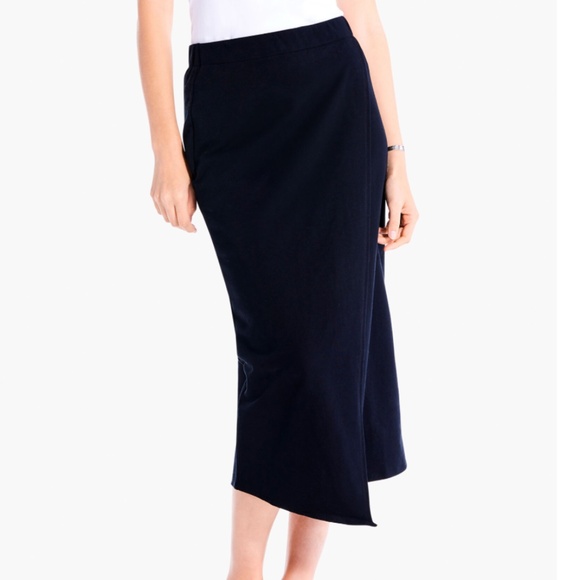 Nic+ZOE Cascade Black Onyx Cowl Neck Top and Matching Wrap Skirt Size M - Picture 4 of 12